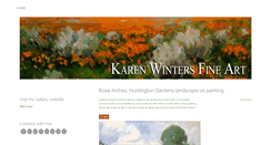 Desktop Screenshot of karensblog.com